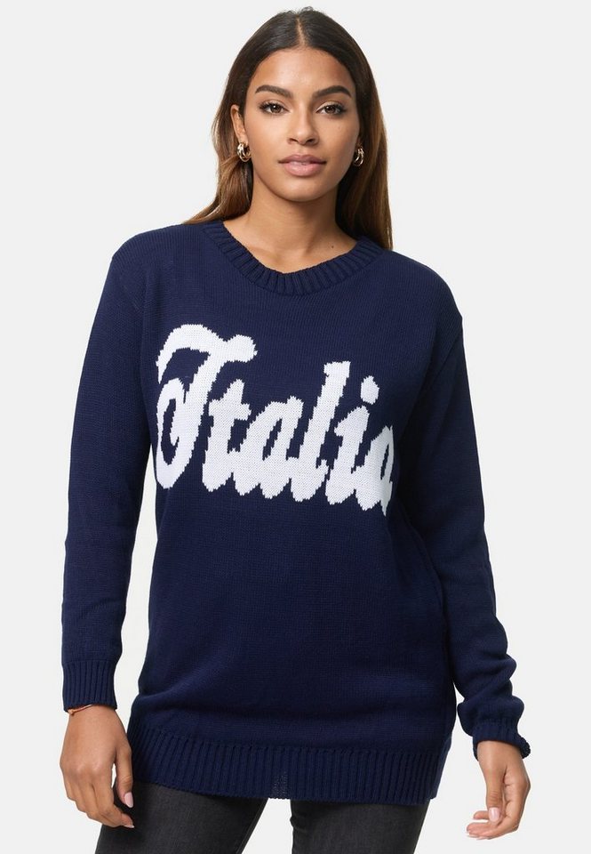 Worldclassca Strickpullover Worldclassca Damen Strickpullover Langarm ITALIA long Shirt Pulli Worldclassca Strickpullover Worldclassca Damen Strickpullover Langarm ITALIA long Shirt Pulli von Worldclassca