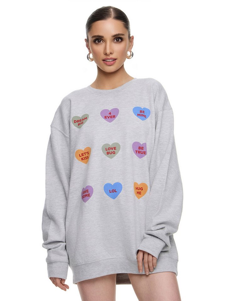 Worldclassca Sweatshirt Worldclassca Oversized Sweatshirt LOVE Print Langarm Pullover Uni PRINT BE TRUE - LETS KISS - BE MINE - DREAM BIG - LOVE BUG - HUG ME Worldclassca Sweatshirt Worldclassca Oversized Sweatshirt LOVE Print Langarm Pullover Uni PRINT BE TRUE - LETS KISS - BE MINE - DREAM BIG - LOVE BUG - HUG ME von Worldclassca
