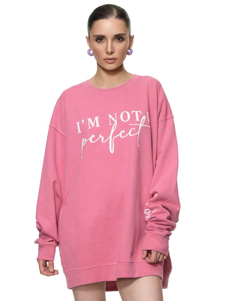 Worldclassca Sweatshirt Worldclassca Oversized Sweatshirt NOT PERFECT Print Langarm Pullover PRINT " I´M NOT PERFECT - I`M LIMITED EDITION" Worldclassca Sweatshirt Worldclassca Oversized Sweatshirt NOT PERFECT Print Langarm Pullover PRINT " I´M NOT PERFECT - I`M LIMITED EDITION" von Worldclassca