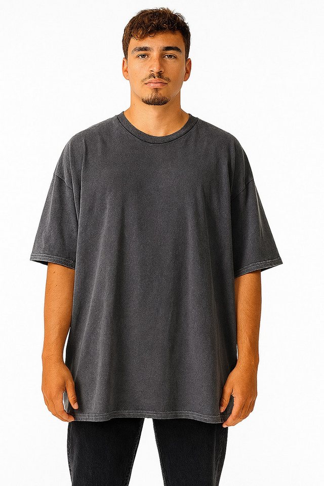 Worldclassca T-Shirt Worldclassca MEN Oversized UNI T-Shirt Basic Sommer Oberteil XL-3XL MEN´S WEAR von Worldclassca