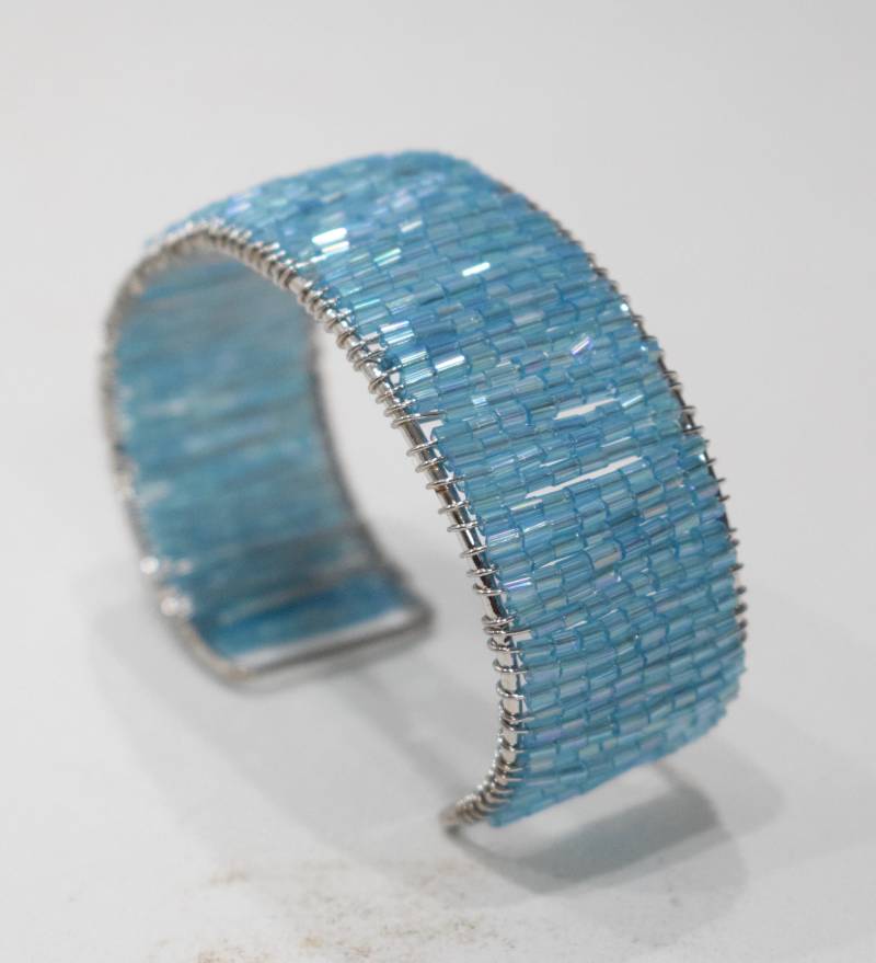 Armbänder Perlen Manschette Verschiedene Farben Einstellbar von WorldofBacara