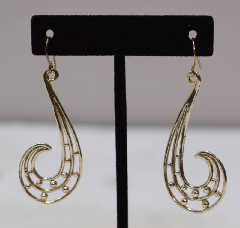 Ohrringe Sterling Silber Lange Locken 58 Mm von WorldofBacara