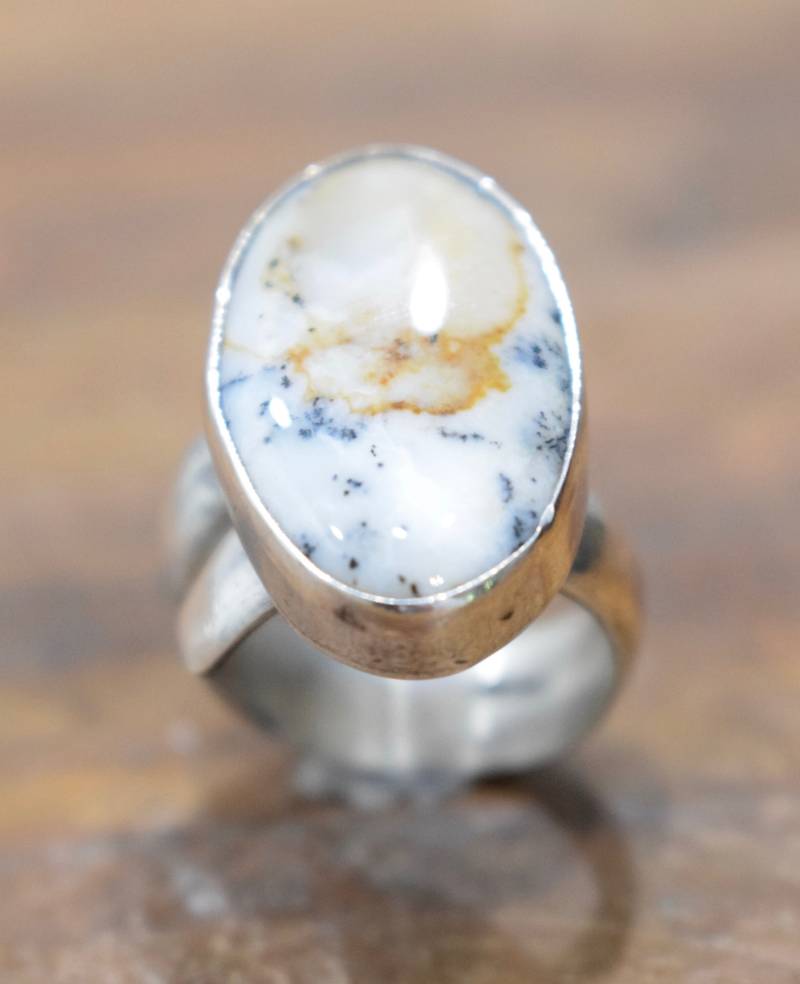Ring Aus Sterlingsilber Oval Achatring Ring Aus Sterlingsilber Oval Achatring von WorldofBacara