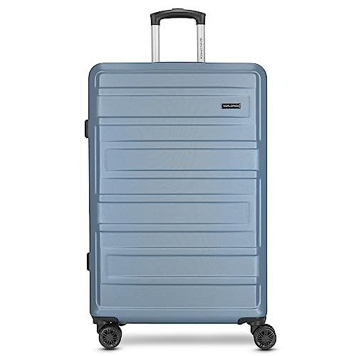 Worldpack Check-in Koffer für Damen und Herren | großer XL Trolley 50 x 29 x 76 cm aus hochwertigem, stoßfestem ABS Material | Doppelrolle & Teleskopgriff| New York 2.0 Serie von Worldpack