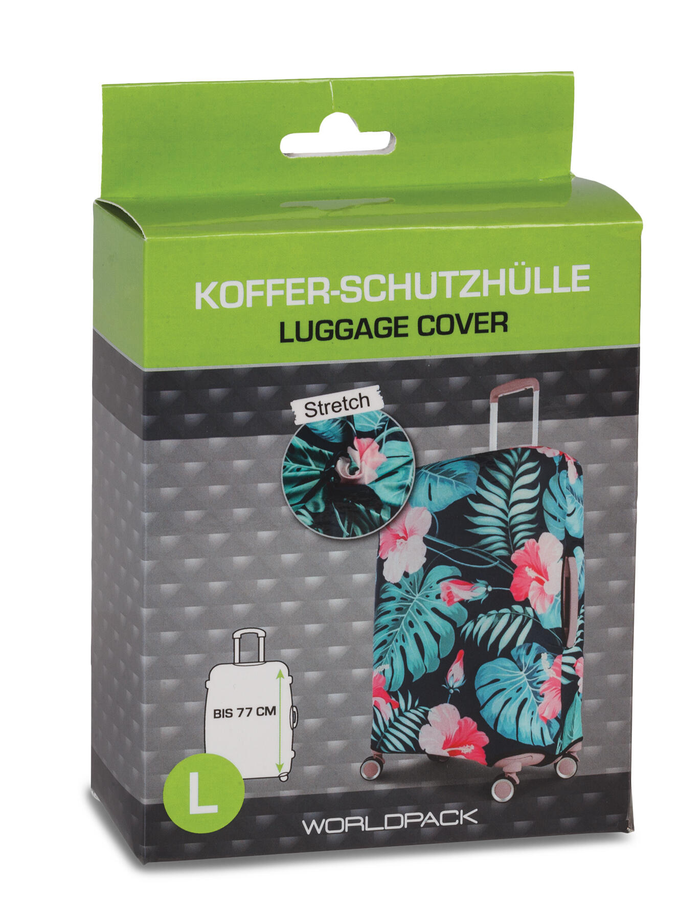 Worldpack - Worldpack Koffer Schutzhülle L *petrol von Worldpack