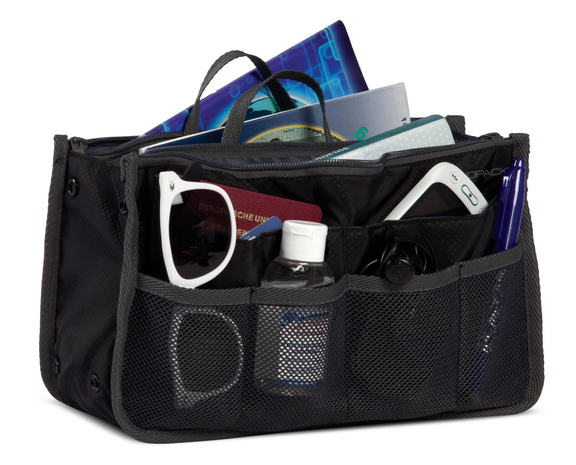 Worldpack - Worldpack Taschenorganizer *schwarz Schwarz von Worldpack