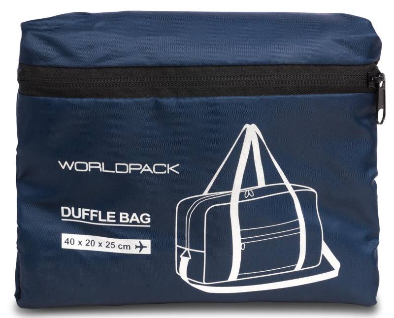 Worldpack - Worldpack faltbare Reisetasche *marineblau Blau von Worldpack