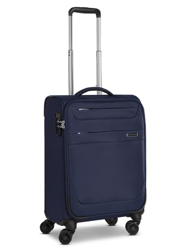 Worldpack Kleiner Weichgepäck Kabinen-Koffer | Cabin-Trolley 36 x 20 x 55 cm aus hochwertigem, robustem Polyester Material | für Damen und Herren | 4 Doppelrollen & TSA-Schloss | Chicago Serie von Worldpack