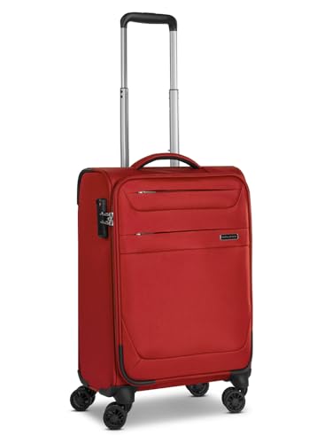 Worldpack Kleiner Weichgepäck Kabinen-Koffer | Cabin-Trolley 36 x 20 x 55 cm aus hochwertigem, robustem Polyester Material | für Damen und Herren | 4 Doppelrollen & TSA-Schloss | Chicago Serie von Worldpack