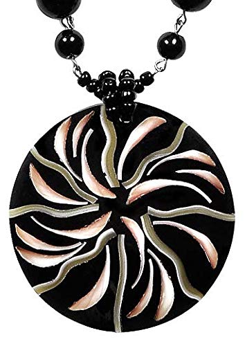 Woru Hals-Kette mit Muschel-Anhänger Halsschmuck von Woru