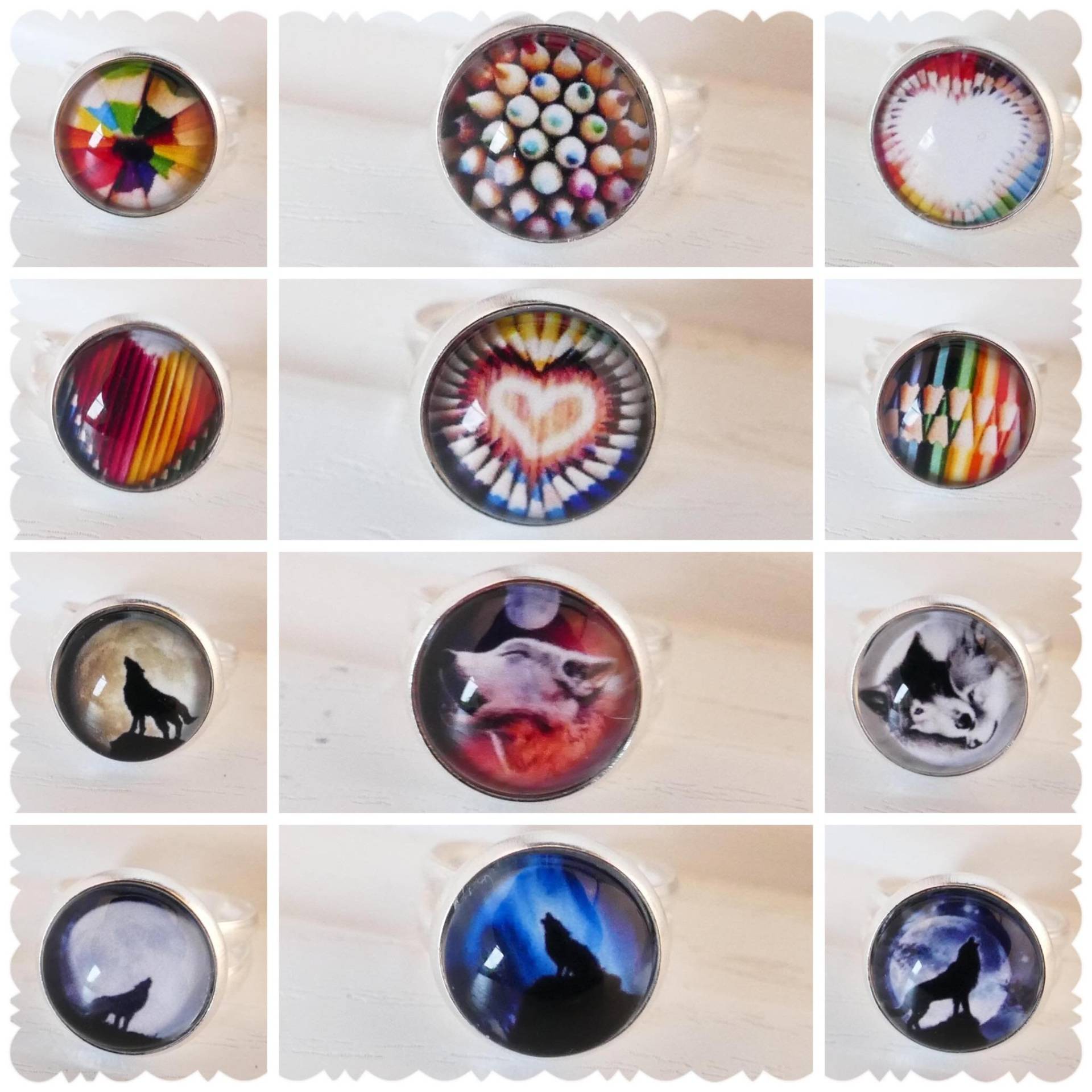 1 Kinderring "Buntstifte" Oder "Wölfe" von WoschisRegenbogen