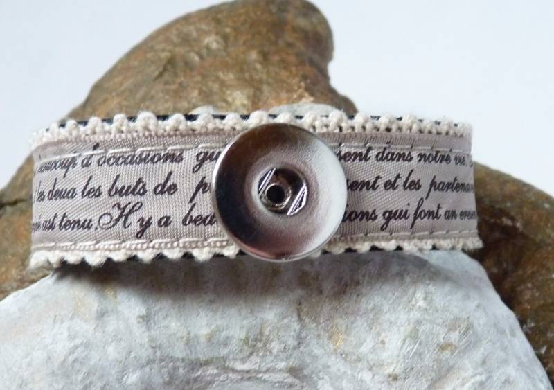 Armband Druckknopf Wechselschmuck - 4 Verschiedene Modelle von WoschisRegenbogen
