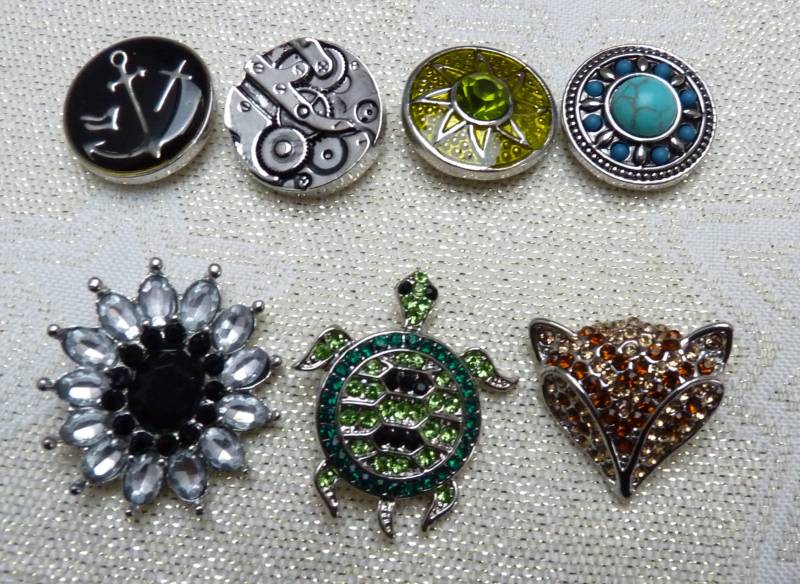 Easy Button - Druckknopf Wechselschmuck von WoschisRegenbogen