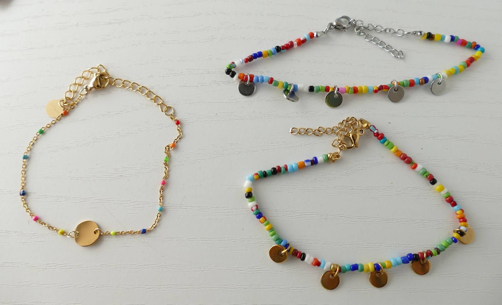 Edelstahl-Armband - 3 Verschiedene Varianten von WoschisRegenbogen