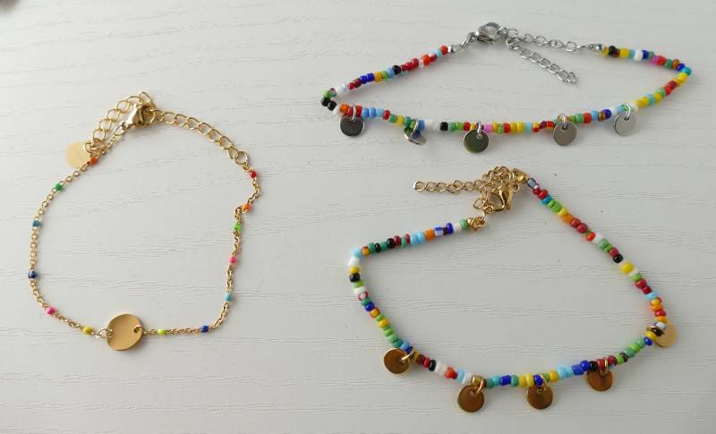 Edelstahl-Armband - 3 Verschiedene Varianten von WoschisRegenbogen