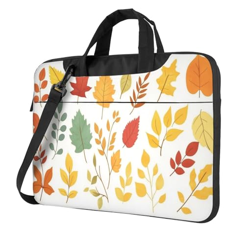 Dzg0525_Httpss.Mj.Runrtxkhh9nvey_White_Background_Handgemalt__0c71b1d3-5553-4727-A439-57e9bc89ec74 Laptoptasche Laptoptasche 15,6 Zoll Computertaschen gepolsterte Hülle für Damen und Herren von Woshuwo