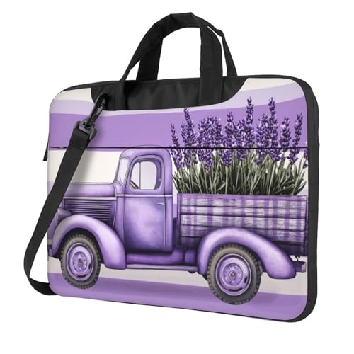 Truc Laptoptasche, Laptoptasche, 39,6 cm (15,6 Zoll), gepolsterte Hülle für Damen und Herren, Lavendelfarben von Woshuwo