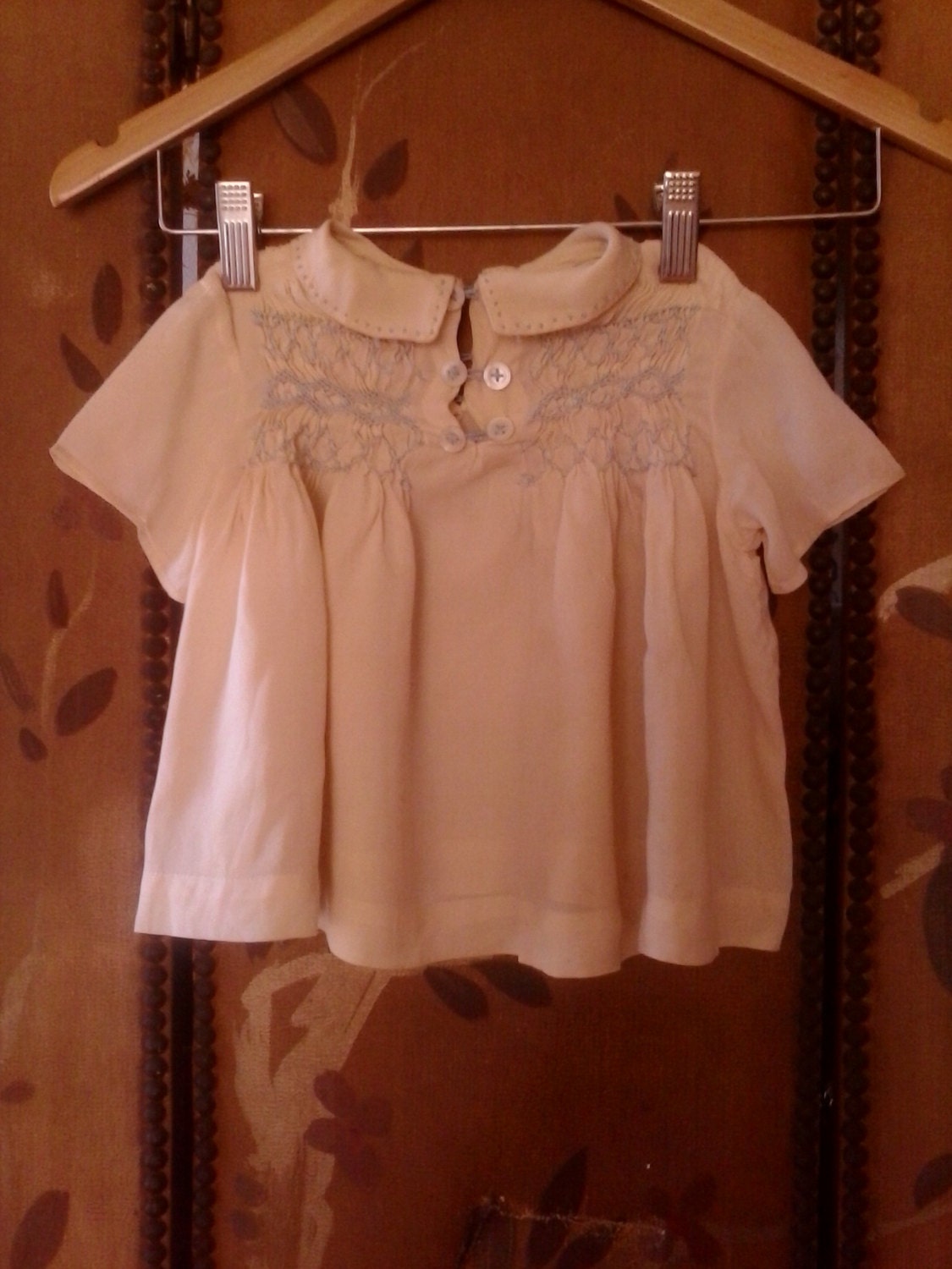 20Er Jahre Babykleid Gesmockt von Wotsnewpussycat