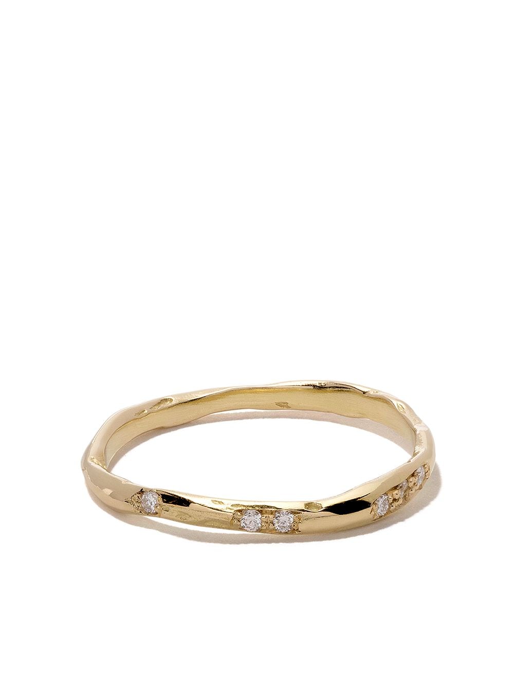 Wouters & Hendrix Gold 18kt Gelbgoldring mit Diamanten von Wouters & Hendrix Gold