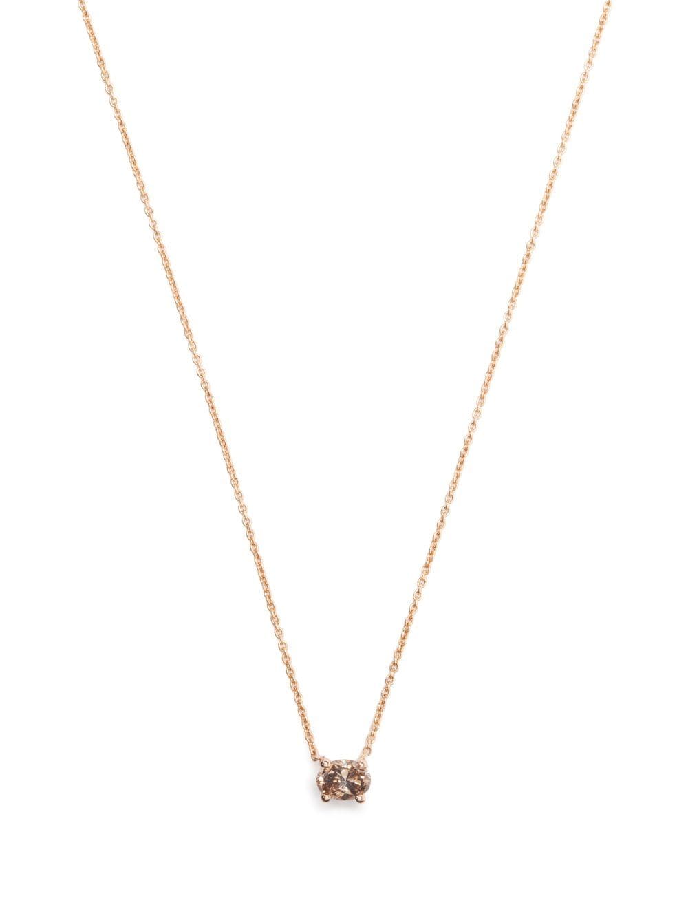 Wouters & Hendrix Gold 18kt Rotgoldhalskette mit Diamanten von Wouters & Hendrix Gold