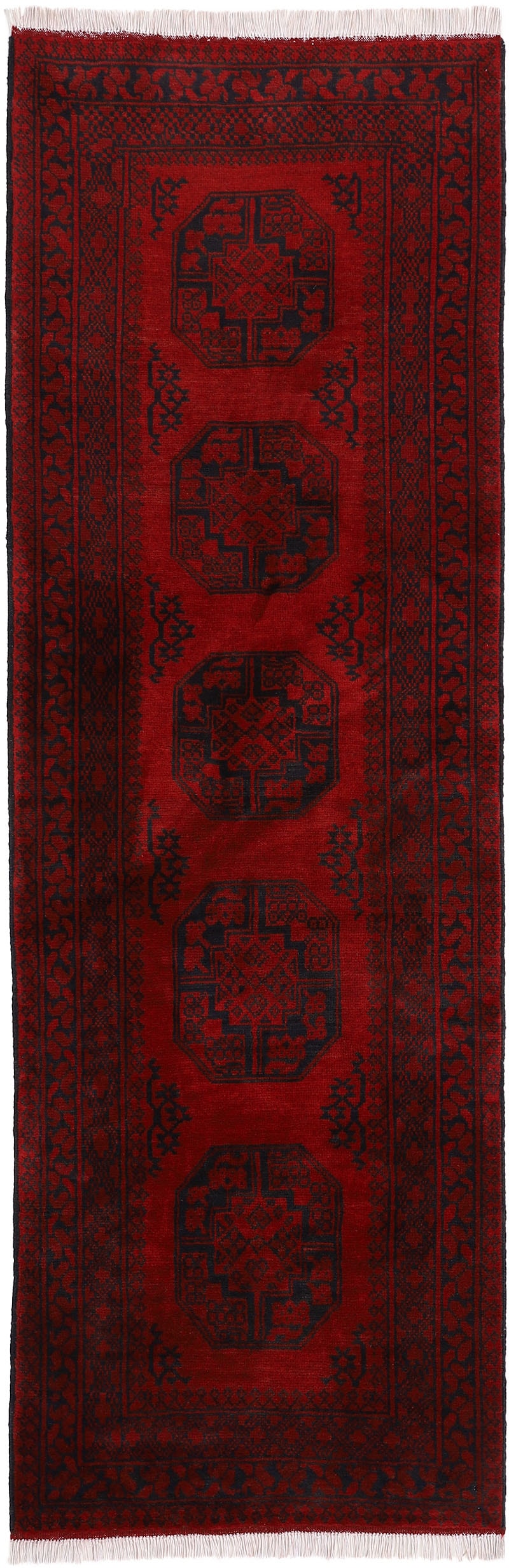 Woven Arts Orientteppich "Afghan Akhche, auch als Läufer" rechteckig 10 mm Höhe handgeknüpft, reine Wolle für ein warmes Raumklima, Wohnzimmer Woven Arts Orientteppich "Afghan Akhche, auch als Läufer" rechteckig 10 mm Höhe handgeknüpft, reine Wolle für ein warmes Raumklima, Wohnzimmer von Woven Arts