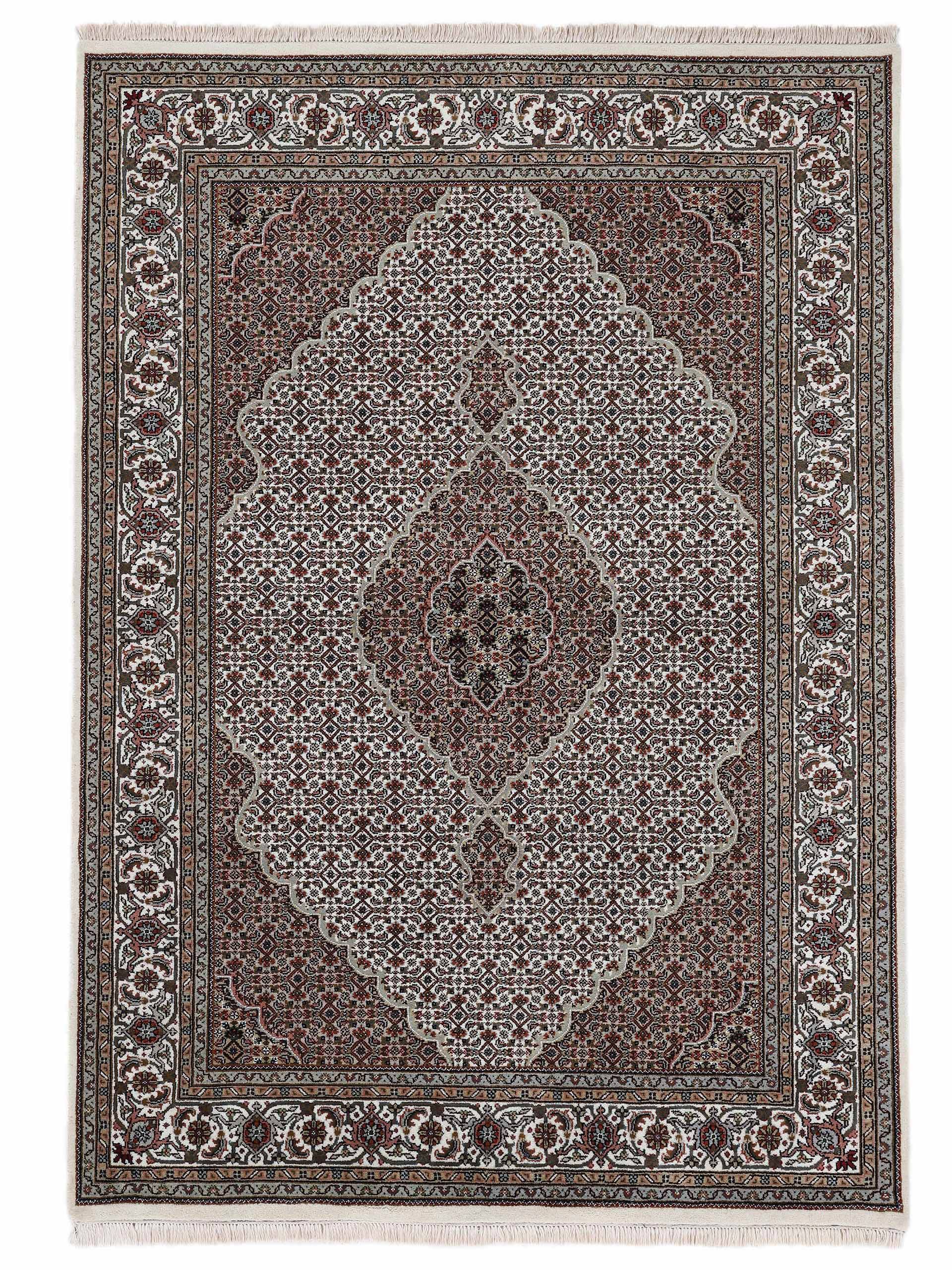 Woven Arts Orientteppich "Tabriz Mahi", rechteckig, handgeknüpft, Wohnzimmer, reine Wolle von Woven Arts