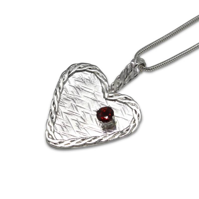 Silber Herz Anhänger, Citrin Halskette, Gewebtes Geschenk, Valentinstag Jahrestag Handgemachte Geschenke Für Sie Silber Herz Anhänger, Citrin Halskette, Gewebtes Geschenk, Valentinstag Jahrestag Handgemachte Geschenke Für Sie von WovenArtJewellery