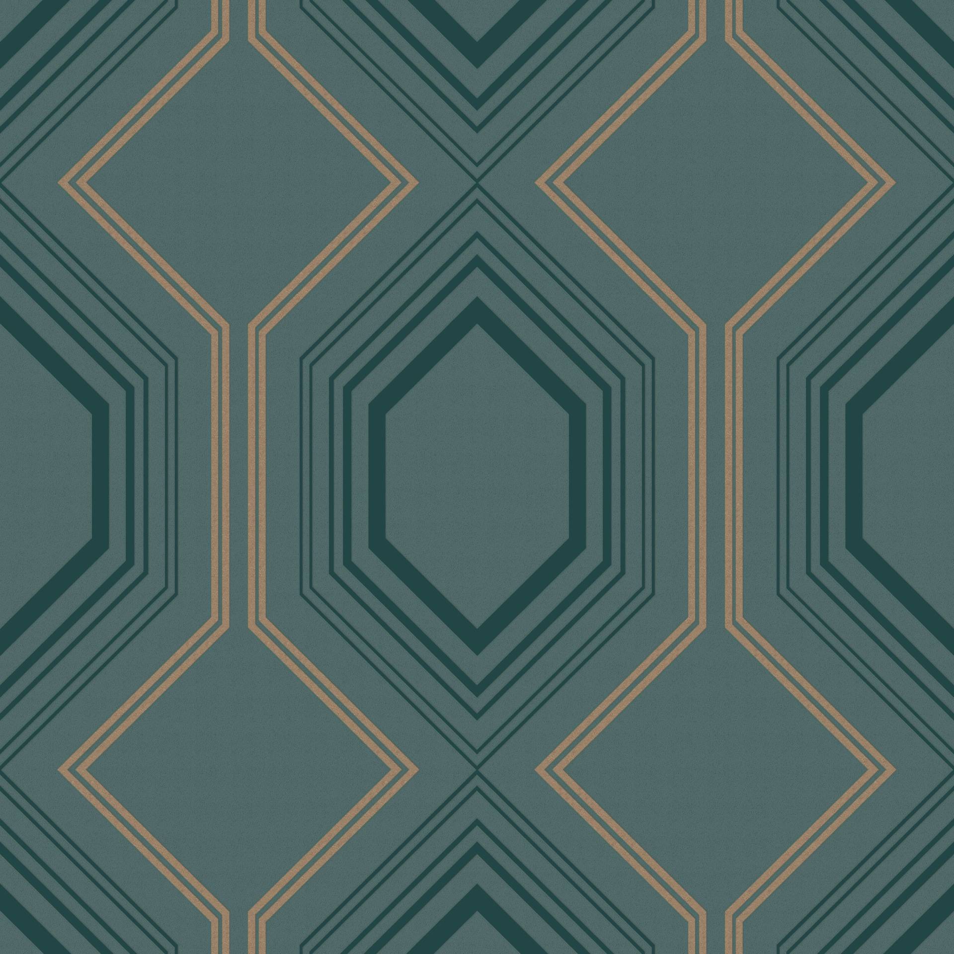 WOW Vliestapete "Art Deco Chic", geometrisch von Wow