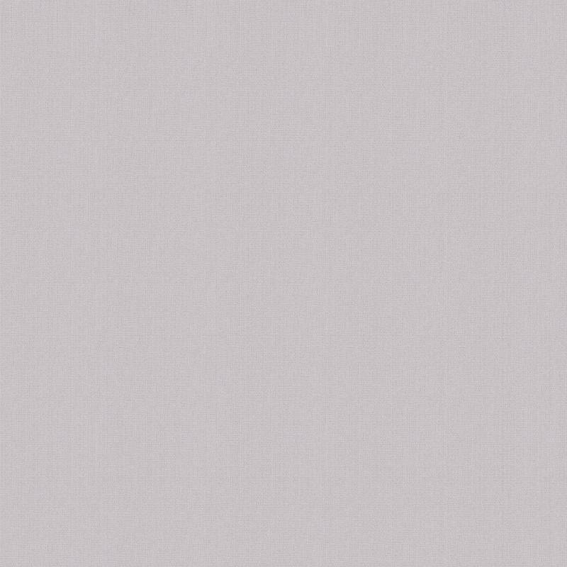 WOW Vliestapete "Baumwolle" uni geprägt Weiß/Grau - 10m x 52cm von Wow