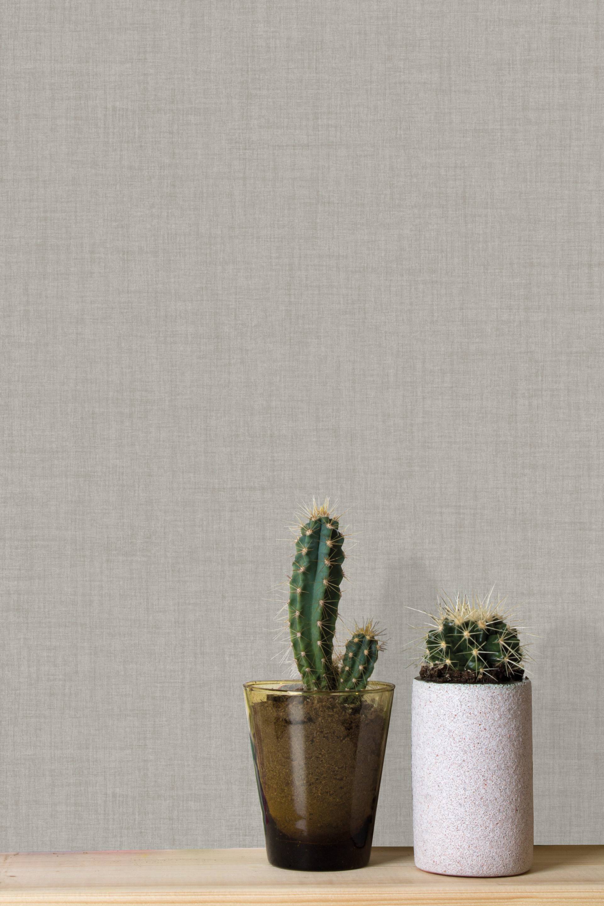 WOW Vliestapete "Matt Textil" Ton-in-Ton glatt 10mx52cm (ca. 5m2) von Wow