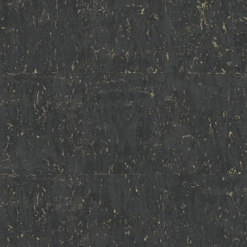 WOW Vliestapete "WOW Kork Schwarz Vliestapete" used geprägt WOW Kork Schwarz Vliestapete von Wow