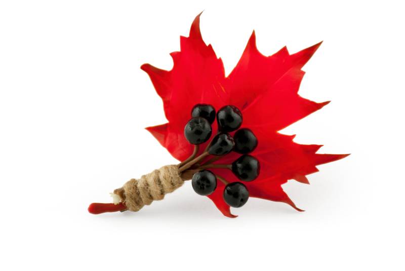 Ahornblatt Und Vogelbeeren Brosche, Große Boutonniere in Herbstfarben, Herbsthochzeitsschmuck Im Rustikalen Stil, Anstecknadel Für Abschlussball Ahornblatt Und Vogelbeeren Brosche, Große Boutonniere in Herbstfarben, Herbsthochzeitsschmuck Im Rustikalen Stil, Anstecknadel Für Abschlussball von WowBloomRoom