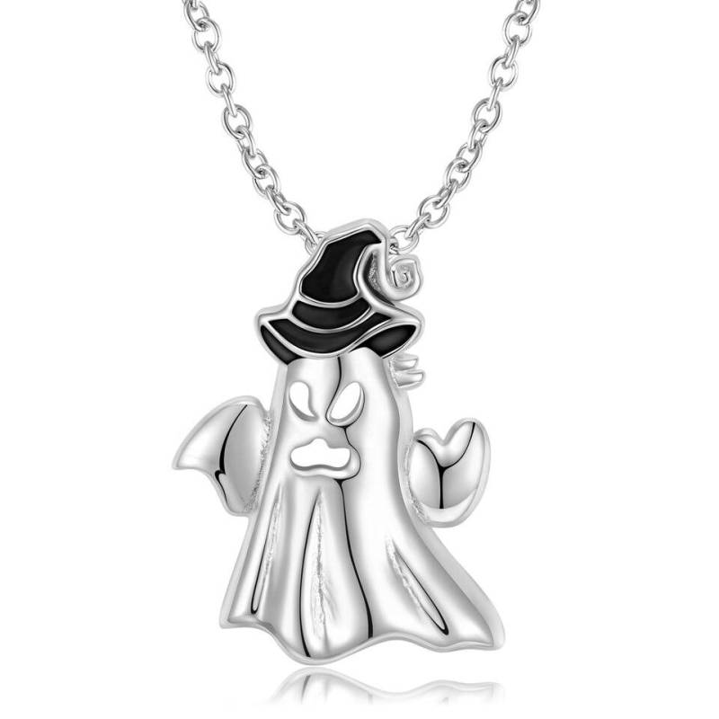 Wow Charms 925 Sterling Silver | Necklace Halloween Wizard Hat Ghost Pendant Necklaces For Women With Chains Gifts New Wow Charms 925 Sterling Silver | Necklace Halloween Wizard Hat Ghost Pendant Necklaces For Women With Chains Gifts New von WowCharmsStore