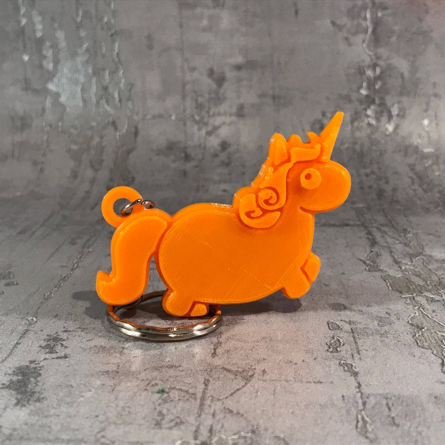 Personalisierte 3D Gedruckte Einhorn Schlüsselanhänger Party Favor Namensschild von WowLondon