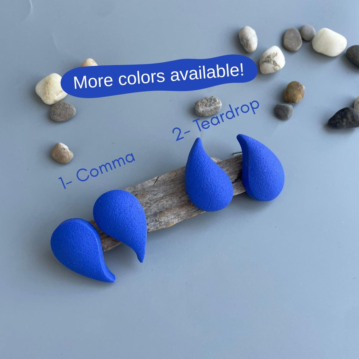 Royal Blue Polymer Clay Earrings 3D Waterdrop Stud Bold Statement Handmade Jewelry Everyday Wear Colorful Fashion Accessorie Trendy Royal Blue Polymer Clay Earrings 3D Waterdrop Stud Bold Statement Handmade Jewelry Everyday Wear Colorful Fashion Accessorie Trendy von WowLookAtYou