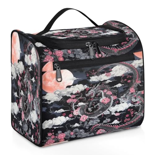 Kulturbeutel für Damen, Herren, Kinder, Mädchen, Jungen, 11,2 l, große Kosmetiktasche, hängende Waschtasche, Kulturbeutel, Organizer, Duschtasche, farbe, Big, Taschen-Organizer Kulturbeutel für Damen, Herren, Kinder, Mädchen, Jungen, 11,2 l, große Kosmetiktasche, hängende Waschtasche, Kulturbeutel, Organizer, Duschtasche, farbe, Big, Taschen-Organizer von WowPrint