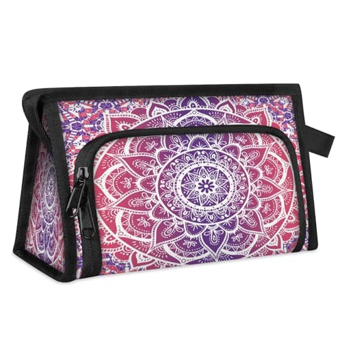 Reise Make-up Tasche Für Frauen Männer Ethnische Mandala Paisley Kosmetik Waschen Beutel Kulturbeutel Toilettenartikel Dusche Tasche Organizer, Farbe, L, Tasche Organizer, farbe, L, Tasche Organizer von WowPrint