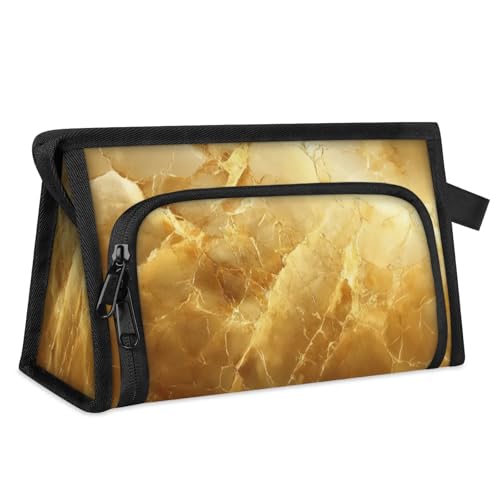 Reise-Make-up-Tasche für Damen und Herren, Marmor-Kunstdruck, Kosmetiktasche, Kulturbeutel, Toilettenartikel, Duschtasche, Organizer, farbe, L, Taschen-Organizer von WowPrint