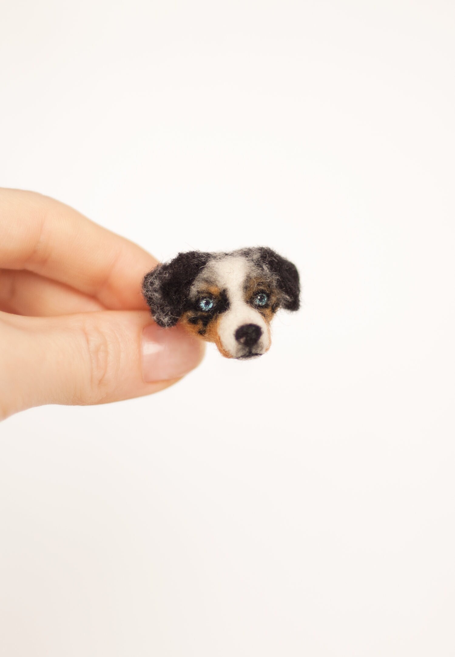 Australian Shepherd Pin Anstecker Border Collie Australian Shepherd Pin Anstecker Border Collie von WowWowWool