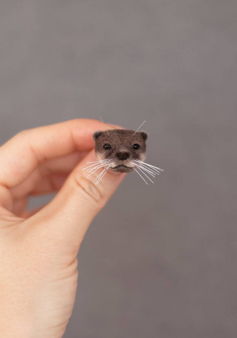 Flussotter Pin Flussotter Pin von WowWowWool