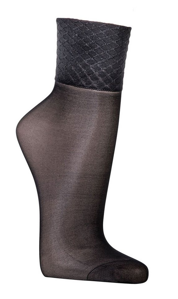 Wowerat Feinsöckchen 5er-Pack Glänzende Gesundheits-Feinsöckchen 33dtex = 30den (5 Paar) von Wowerat