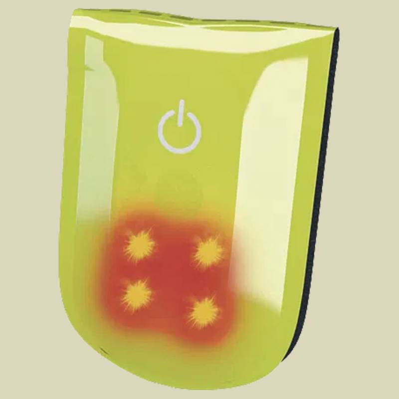 LED Reflex-Anhänger Magnet Light one size gelb von Wowow