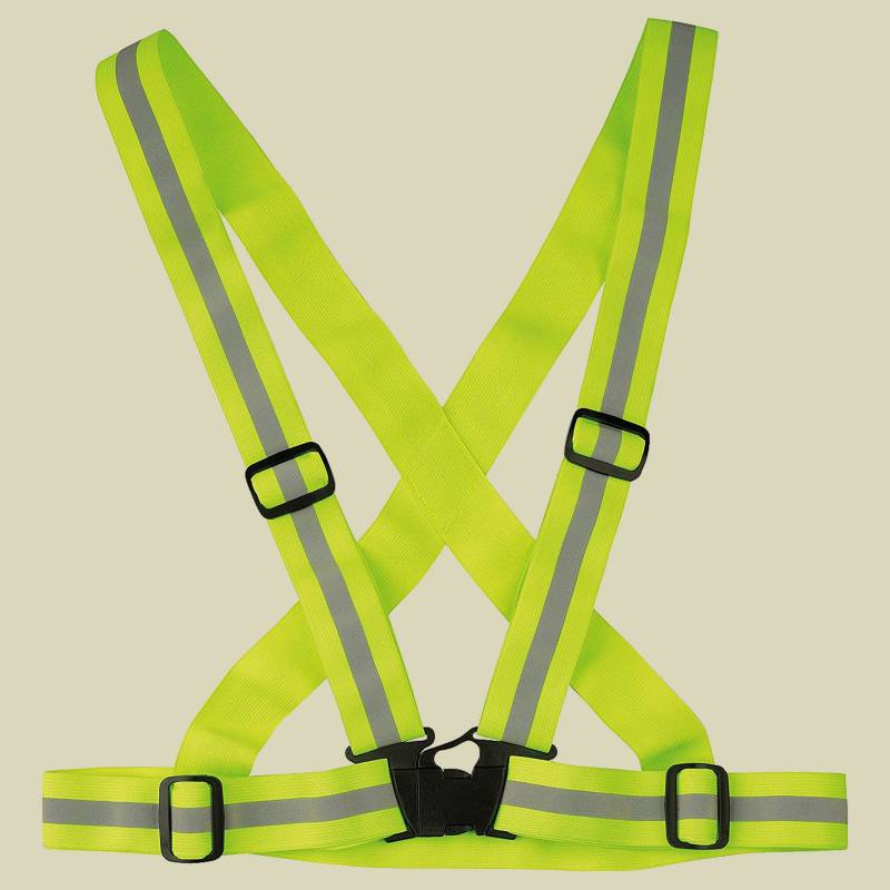 Reflexschärpe Cross Belt Größe Unisize Farbe gelb/silber von Wowow