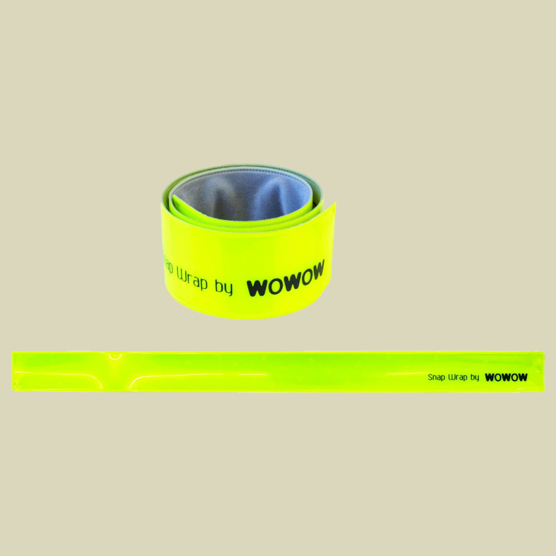 Wowow Reflex-Band Snap Wrap Maße: 440 x 43 mm Farbe: gelb von Wowow