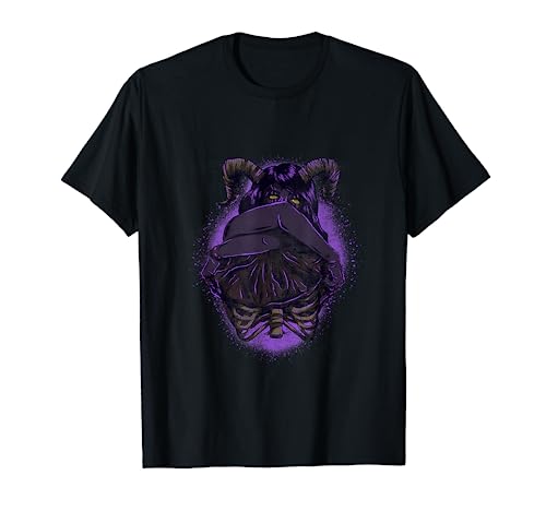 Satanic Shirt Satan Teufel Goth Girl Witchcraft Okkulte Hexe T-Shirt von Wowsome!