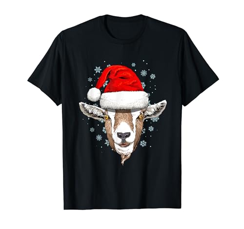 Weihnachtsmütze mit Ziegen-Motiv, für Jungen und Mädchen T-Shirt von Wowsome!