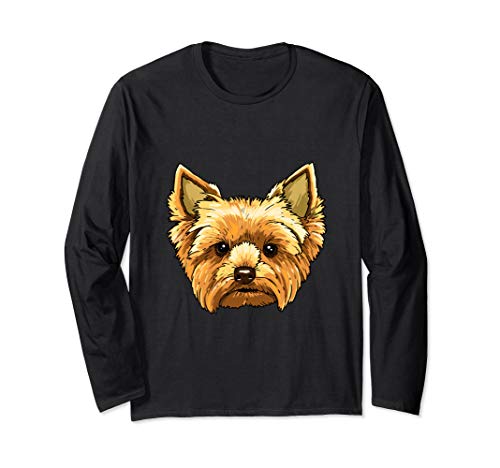 Yorkshire Terrier Dog Shirt Cute Dog Breed Lover Women Men Langarmshirt von Wowsome!