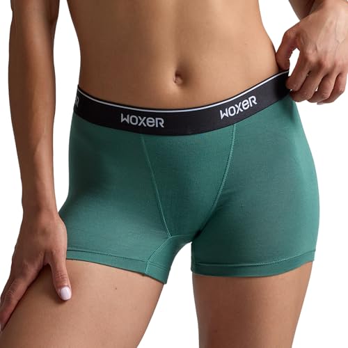 Vlez Star Heather Grey 2XL Moderne Unterhose für Damen in Übergröße, 1 Stück, M von Woxer