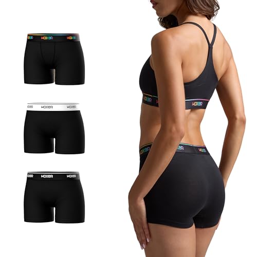 Vlez Star Heather Grey 2XL Moderne Unterhose für Damen in Übergröße, 1 Stück, XXL von Woxer