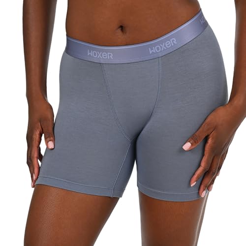 Woxer Baller-Boxershorts für Damen, 12,7 cm, für Jungen, Unterwäsche für Damen, Stahlblau, L Woxer Baller-Boxershorts für Damen, 12,7 cm, für Jungen, Unterwäsche für Damen, Stahlblau, L von Woxer